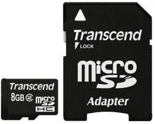 Transcend microSDHC 8Gb class 2