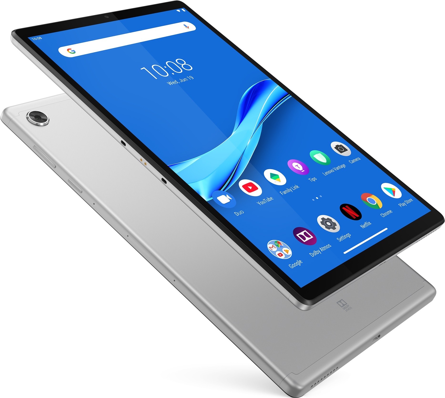 

Планшет Lenovo, Tab M10 Plus TB-X606F 128Gb (серебристый)