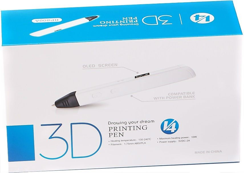 MyRiwell 3D ручка V4 RP800A, c OLED дисплеем