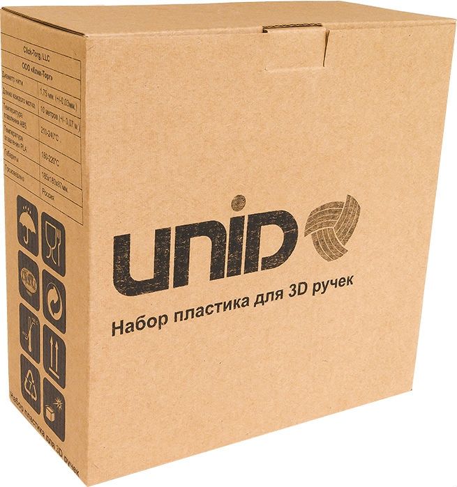 Unid Набор пластика для 3D-ручек PRO-6