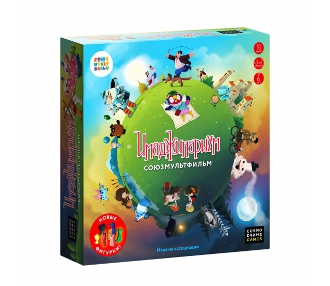 

Настольные игры для детей Cosmodrome Games, Настольная игра "Имаджинариум. Союзмультфильм 2.0"