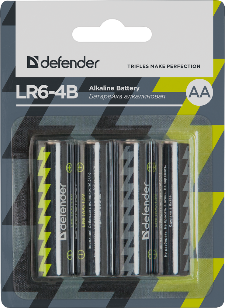 Батарейка алкалиновая LR6-4B AA