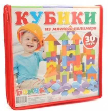 Бомик Кубики 30 штук