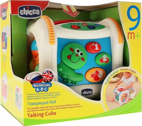 Chicco Игрушка двуязычная "Говорящий куб"