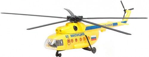 Cararama Набор "Вертолет + 4 машины спасательных служб" 