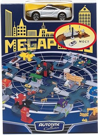 Autotime Игровой набор MEGAPOLIS "Мост" 76743W-RUS