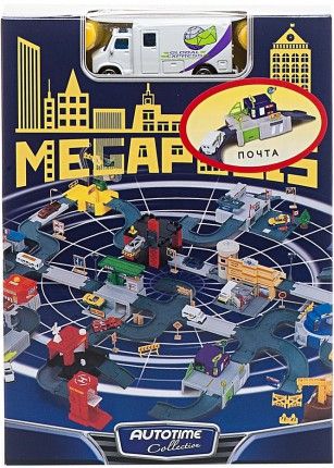 Autotime Игровой набор MEGAPOLIS "Почта" (76758W-RUS)