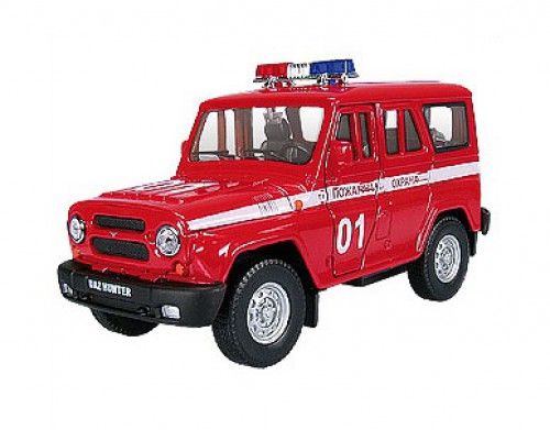 Autotime Модель "УАЗ  Хантер" пожарная охрана (11452)