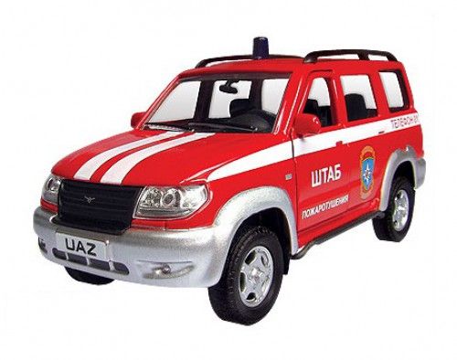 Autotime Модель "УАЗ ПАТРИОТ" пожарная охрана (30184)