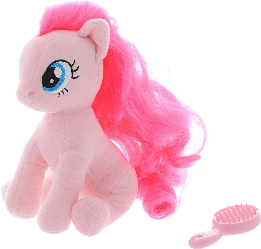 Hasbro Мягкая игрушка "My Little Pony", с волшебной расческой