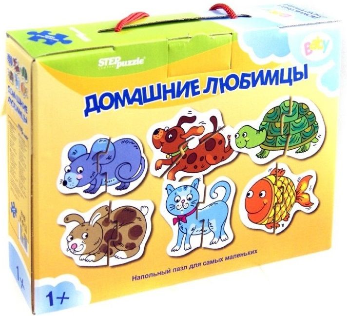 Step Puzzle Напольный пазл "Домашние любимцы"