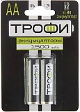 Трофи Аккумуляторы АА, 2 шт. (HR6-2BL, 1500 mAh)