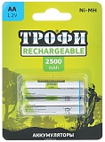 Трофи Аккумуляторы АА, 2 шт. (HR6-2BL, 2500 mAh)