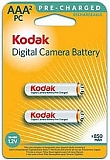 Kodak Аккумуляторы ААА, 2 шт. (HR03-2BL, K3AHRP-2, 850 mАh)