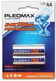Samsung Аккумуляторы Pleomax АА, 2 шт. (HR06-2BL, 1700 mAh)