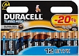 Duracell Батарейки Turbo АА, 12 шт. (LR6-12BL)