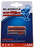 Samsung Аккумуляторы Pleomax ААА, 2 шт. (HR03-2BL, 1000 mAh)