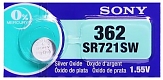 Sony Батарейки SR721SWN-PB, 1 шт.