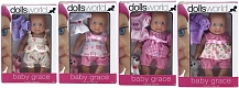 Dolls World  Пупс "Грейс" 17 см