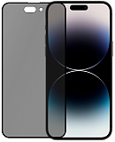 PERO Защитное стекло Privacy Full Glue для Apple iPhone 14 Pro Max