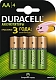 Duracell Аккумуляторы AA, 4 шт. (HR6-4BL, 1300 мАh)