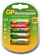 GP Аккумуляторы AAA, 4 шт. (100AAAHC3/1-2CR4, 1000 mAh)