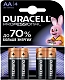 Duracell Батарейки AА Professional, 4 шт. (LR6-4BL)