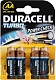 Duracell Батарейки AА Turbo, 4 шт. (LR6-MN1500 4BL)
