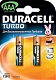 Duracell Батарейки AAА Turbo, 2 шт. (LR3-MX2400 B2)