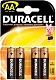 Duracell Батарейки Basic AA, 4 шт. (LR6-MN1500)