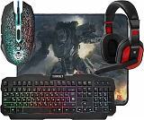 Defender Target MKP-350 + гарнитура + коврик для мыши 52350 Black USB