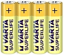 Varta Батарейки Superlife AA, 4 шт. (в пленке)