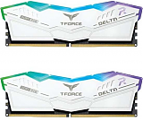 Team Group T-Force Delta RGB 32Gb DDR5 PC44800 5600MHz KIT2 White FF4D532G5600HC32DC01