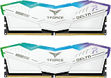 Team Group T-Force Delta RGB 32Gb DDR5 PC48000 6000MHz KIT2 White FF4D532G6000HC30DC01