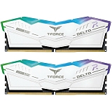 Team Group T-Force Delta RGB 32Gb DDR5 PC51200 6400MHz KIT2 White FF4D532G6400HC32ADC01