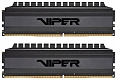Patriot Viper 4 Blackout 64Gb KIT2 PC25600 DDR4 3200MHz PVB464G320C6K