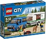 Lego Конструктор City "Фургон и дом на колесах" 250 деталей