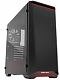 PHANTEKS Eclipse P400S Tempered Glass Black/red