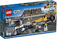 Lego Конструктор City "Грузовик для перевозки драгстера" 333 детали