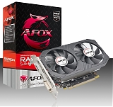Afox Radeon RX 550 1183Mhz PCI-E 3.0 4096Mb 6000Mhz 128 bit DVI HDMI DisplayPort AFRX550-4096D5H4-V5