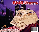 Мир деревянной игрушки Сборная модель "БМВ "Изетта"