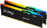Kingston Fury Beast RGB 32Gb PC48000 6000MHz DDR5 KIT2 KF560C40BBAK2-32