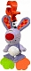 Playgro Мягкая подвесная игрушка "Кролик"