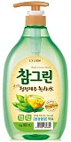 CJ Lion Гель для мытья посуды Chamgreen С ароматом зеленого чая, 960 мл