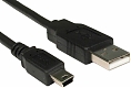 OLMIO Кабель USB - miniUSB, 2.1А