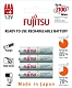 Fujitsu Аккумуляторы ААА, 4 шт. (750 mAh)
