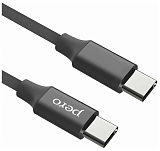 PERO Кабель DC05 USB Type-C - USB Type-C 3A, 60W 2м