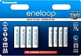 Panasonic Аккумуляторы Eneloop AA, 4 шт. (1900 мАh) + AAA, 4 шт. (750 мАh)