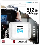 Kingston SDXC 512GB Canvas Go! Plus SDG3/512GB