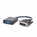 Gembird Переходник DVI-D 24-pin на разъем VGA 15-pin A-DVID-VGAF-01